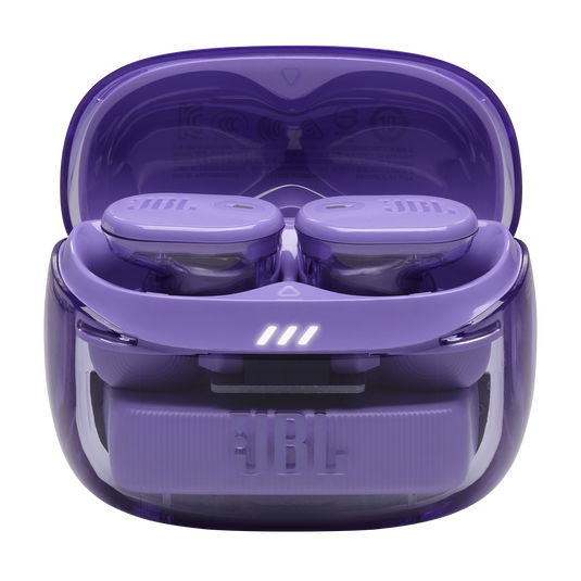 JBL Tune Buds 2 Ghost Edition - Ghost Mauve - True Wireless Noise Cancelling Earbuds - Detailshot 3 image number null